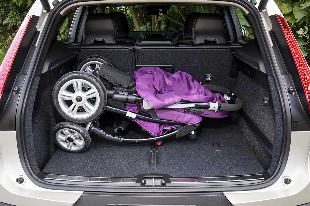The shape of the Volvo’s boot makes it the best for functionality.